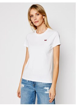Levi's® T-Shirt Perfect Tee 39185-0006 Biały Regular Fit ze sklepu MODIVO w kategorii Bluzki damskie - zdjęcie 168696624