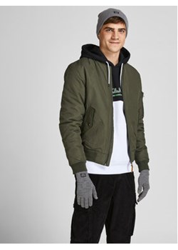 Jack&Jones Zestaw Czapka i Rękawiczki 12168383 Szary ze sklepu MODIVO w kategorii Rękawiczki męskie - zdjęcie 168696923