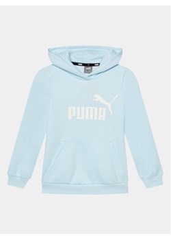 Puma Bluza Ess Logo 587031 Niebieski Regular Fit ze sklepu MODIVO w kategorii Bluzy chłopięce - zdjęcie 168697130