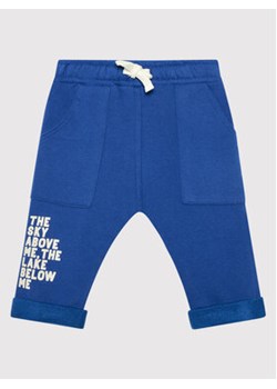 United Colors Of Benetton Spodnie dresowe 3EB5I0507 Niebieski Regular Fit ze sklepu MODIVO w kategorii Spodnie i półśpiochy - zdjęcie 168697550