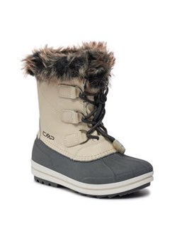 CMP Śniegowce Kids Anthilian Snow Boot Wp 30Q4594 Beżowy ze sklepu MODIVO w kategorii Buty zimowe dziecięce - zdjęcie 168697753