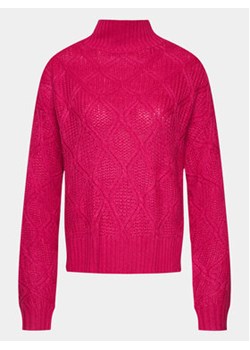 Brave Soul Sweter LK-555BARNEYB Różowy Regular Fit ze sklepu MODIVO w kategorii Swetry damskie - zdjęcie 168698031
