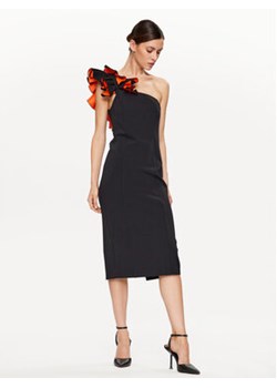 Pinko Sukienka koktajlowa Cuvette 101627 A12B Czarny Slim Fit ze sklepu MODIVO w kategorii Sukienki - zdjęcie 168698080