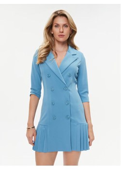 Rinascimento Sukienka codzienna CFC0115559003 Niebieski Regular Fit ze sklepu MODIVO w kategorii Sukienki - zdjęcie 168698094