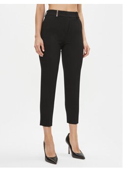 Peserico Spodnie materiałowe P04763 Czarny Regular Fit ze sklepu MODIVO w kategorii Spodnie damskie - zdjęcie 168698220