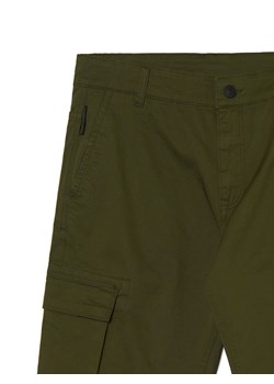 Cropp - Spodnie cargo - zielony ze sklepu Cropp w kategorii Spodnie męskie - zdjęcie 168699044