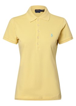 Polo Ralph Lauren Damska koszulka polo Kobiety Bawełna waniliowy jednolity ze sklepu vangraaf w kategorii Bluzki damskie - zdjęcie 168699392