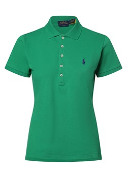 Polo Ralph Lauren Damska koszulka polo Kobiety Bawełna zielony jednolity ze sklepu vangraaf w kategorii Bluzki damskie - zdjęcie 168699393