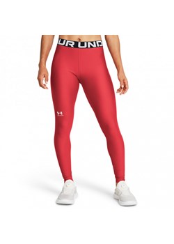 Damskie legginsy treningowe Under Armour UA HG Legging - czerwone ze sklepu Sportstylestory.com w kategorii Spodnie damskie - zdjęcie 168699844