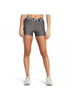 Damskie legginsy krótkie treningowe Under Armour UA HG Shorty - szare ze sklepu Sportstylestory.com w kategorii Szorty - zdjęcie 168699871