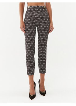 Elisabetta Franchi Spodnie materiałowe PA-006-36E2-V300 Czarny Regular Fit ze sklepu MODIVO w kategorii Spodnie damskie - zdjęcie 168701032