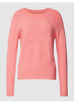 Sweter z dzianiny z okrągłym dekoltem model ‘DOFFY’ ze sklepu Peek&Cloppenburg  w kategorii Swetry damskie - zdjęcie 168702613