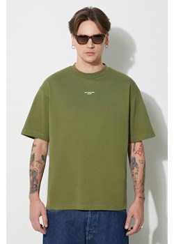 Drôle de Monsieur t-shirt bawełniany Le T-Shirt Slogan męski kolor zielony z nadrukiem D-TS191-CO002-KK ze sklepu PRM w kategorii T-shirty męskie - zdjęcie 168711932