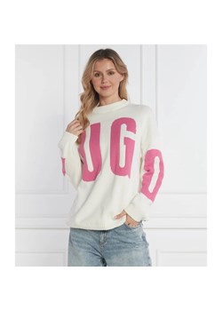 HUGO Sweter Sbraid | Relaxed fit ze sklepu Gomez Fashion Store w kategorii Swetry damskie - zdjęcie 168712320
