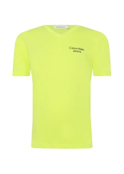 CALVIN KLEIN JEANS T-shirt | Regular Fit ze sklepu Gomez Fashion Store w kategorii T-shirty chłopięce - zdjęcie 168712514