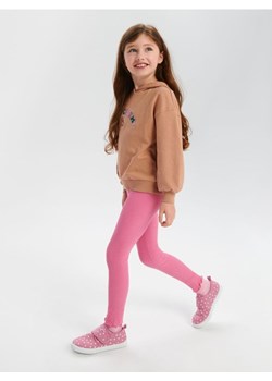 Sinsay - Legginsy - różowy ze sklepu Sinsay w kategorii Spodnie dziewczęce - zdjęcie 168714424