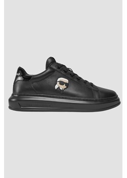 KARL LAGERFELD Czarne sneakersy Kapri Mens Nft Lo Lace, Wybierz rozmiar 45 ze sklepu outfit.pl w kategorii Buty sportowe męskie - zdjęcie 168714541