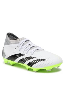 adidas Buty Predator Accuracy.3 Firm Ground GZ0024 Biały ze sklepu MODIVO w kategorii Buty sportowe męskie - zdjęcie 168716102