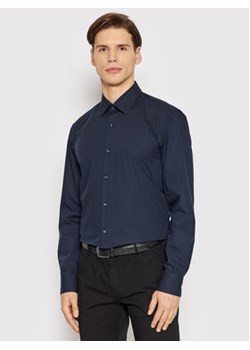 Boss Koszula H-Hank-Kent-C1-214 50469345 Granatowy Slim Fit ze sklepu MODIVO w kategorii Koszule męskie - zdjęcie 168716460