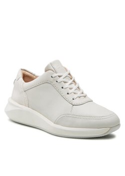 Clarks Sneakersy Un Rio Mix 261678114 Biały ze sklepu MODIVO w kategorii Buty sportowe damskie - zdjęcie 168716472