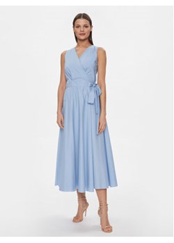 Fracomina Sukienka codzienna FR24SD3027W697F9 Niebieski Regular Fit ze sklepu MODIVO w kategorii Sukienki - zdjęcie 168717254
