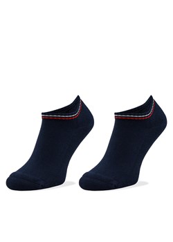 Zestaw 2 par stopek unisex Tommy Hilfiger 701228178 Granatowy ze sklepu eobuwie.pl w kategorii Skarpetki męskie - zdjęcie 168717552