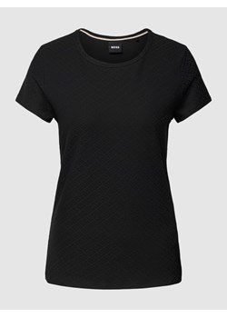 T-shirt z fakturowanym wzorem model ‘Eventsy’ ze sklepu Peek&Cloppenburg  w kategorii Bluzki damskie - zdjęcie 168719911