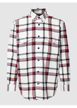Koszula casualowa ze wzorem w kratę model ‘GLOBAL’ ze sklepu Peek&Cloppenburg  w kategorii Koszule męskie - zdjęcie 168720554