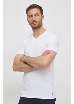 Polo Ralph Lauren t-shirt bawełniany 3-pack męski kolor biały melanżowy ze sklepu ANSWEAR.com w kategorii T-shirty męskie - zdjęcie 168720793