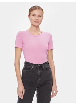 United Colors Of Benetton T-Shirt 3GA2E16A0 Różowy Regular Fit ze sklepu MODIVO w kategorii Bluzki damskie - zdjęcie 168725581