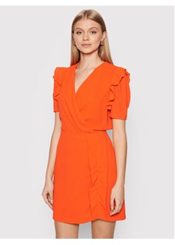 Morgan Sukienka codzienna 221-RGAIA.F Pomarańczowy Regular Fit ze sklepu MODIVO w kategorii Sukienki - zdjęcie 168725823