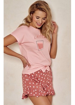 Bawełniana piżama damska różowa Frankie 3126, Kolor różowy-wzór, Rozmiar S, Taro ze sklepu Primodo w kategorii Piżamy damskie - zdjęcie 168725912