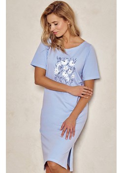 Bawełniana koszula nocna Viviana 3139, Kolor niebieski, Rozmiar S, Taro ze sklepu Primodo w kategorii Koszule nocne - zdjęcie 168725951