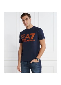 EA7 T-shirt | Regular Fit ze sklepu Gomez Fashion Store w kategorii T-shirty męskie - zdjęcie 168726504
