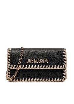 LOVE MOSCHINO Torebka JC4108PP1ILJ100A Czarny ze sklepu MODIVO w kategorii Kopertówki - zdjęcie 168727452