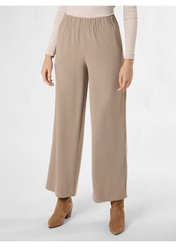 Selected Femme Spodnie - SLFTinni Kobiety taupe jednolity ze sklepu vangraaf w kategorii Spodnie damskie - zdjęcie 168727884