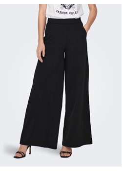 JDY Spodnie materiałowe Tanja 15249043 Czarny Flared Fit ze sklepu MODIVO w kategorii Spodnie damskie - zdjęcie 168734163