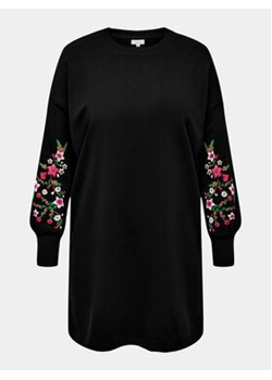 ONLY Carmakoma Sukienka dzianinowa New Calla 15310110 Czarny Regular Fit ze sklepu MODIVO w kategorii Sukienki - zdjęcie 168734511