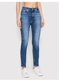 Calvin Klein Jeans Jeansy J20J219311 Niebieski Slim Fit ze sklepu MODIVO w kategorii Jeansy damskie - zdjęcie 168734622