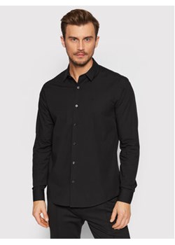 Calvin Klein Jeans Koszula J30J319065 Czarny Slim Fit ze sklepu MODIVO w kategorii Koszule męskie - zdjęcie 168734712