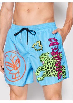 Dsquared2 Underwear Szorty kąpielowe Boxer D7B544170.45852 Niebieski Regular Fit ze sklepu MODIVO w kategorii Kąpielówki - zdjęcie 168734792
