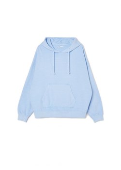 Cropp - Bluza z kapturem - niebieski ze sklepu Cropp w kategorii Bluzy damskie - zdjęcie 168735984