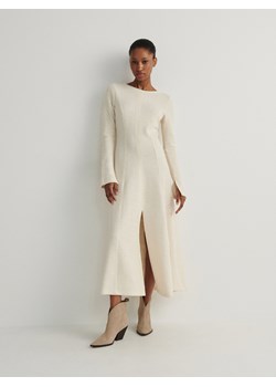 Reserved - Sukienka maxi - kremowy ze sklepu Reserved w kategorii Sukienki - zdjęcie 168736031