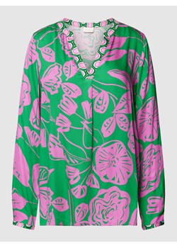 Bluzka z wiskozy w kwiatowy wzór ze sklepu Peek&Cloppenburg  w kategorii Bluzki damskie - zdjęcie 168737173