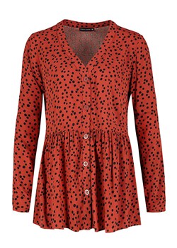 Fresh Made Bluzka w kolorze czerwono-czarnym ze sklepu Limango Polska w kategorii Bluzki damskie - zdjęcie 168738071