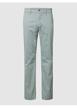 Chinosy o kroju regular fit z lamowanymi kieszeniami ze sklepu Peek&Cloppenburg  w kategorii Spodnie męskie - zdjęcie 168741830