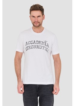 AERONAUTICA MILITARE Biały t-shirt M.C., Wybierz rozmiar XXL ze sklepu outfit.pl w kategorii T-shirty męskie - zdjęcie 168745441