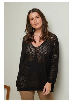 Curvy Lady Sweter w kolorze czarnym ze sklepu Limango Polska w kategorii Swetry damskie - zdjęcie 168745724