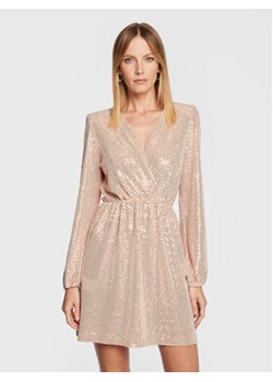 Rinascimento Sukienka koktajlowa CFC0111125003 Różowy Regular Fit ze sklepu MODIVO w kategorii Sukienki - zdjęcie 168746602