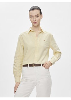 Polo Ralph Lauren Koszula Ls Rx Anw St 211932521006 Żółty Relaxed Fit ze sklepu MODIVO w kategorii Koszule damskie - zdjęcie 168746722